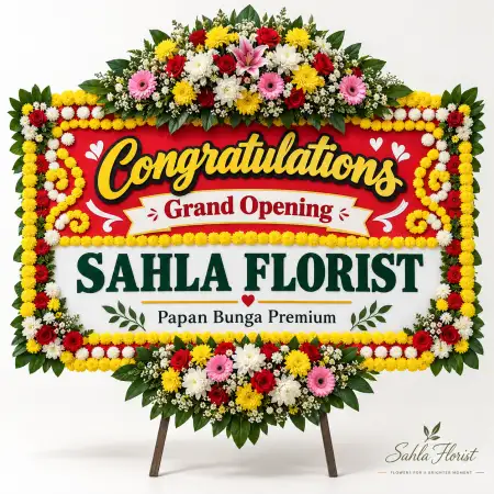 Papan Bunga Ucapan Selamat Balikpapan Selatan